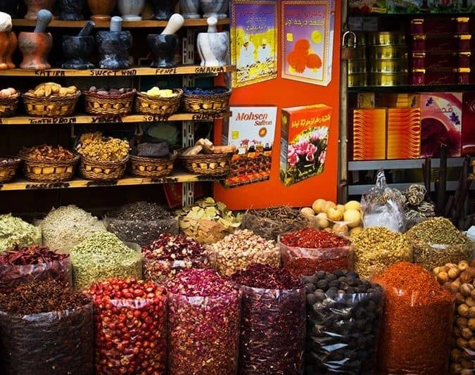 Dubai Souks and Bazaars From United Kingdom