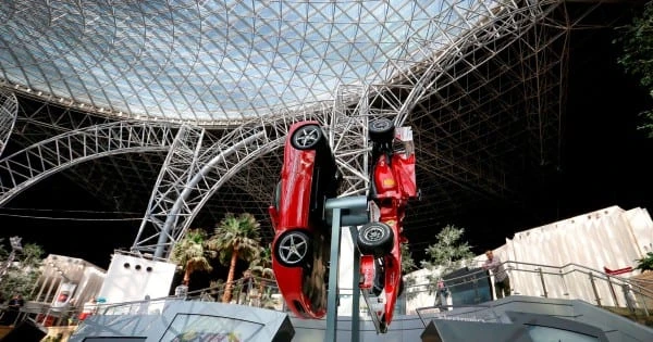 Ferrari World Abu Dhabi From USA