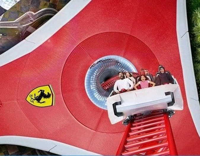 Ferrari World Abu Dhabi From India