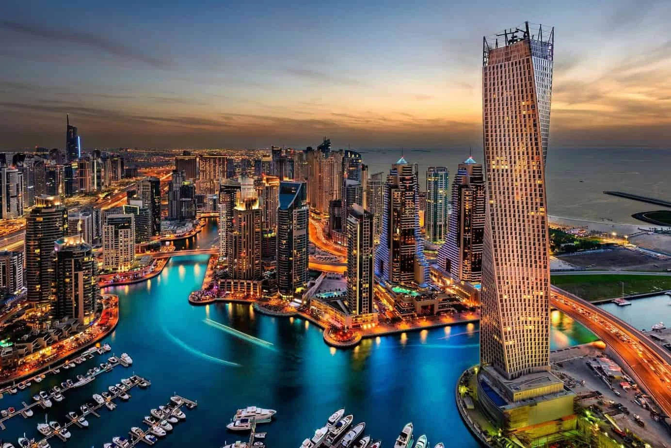 DUBAI MARINA From USA