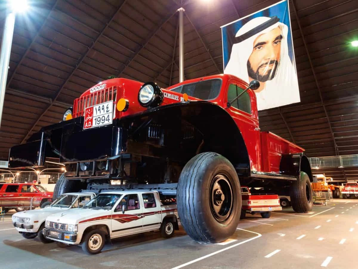 The Mighty Emirates National Auto Museum of Abu Dhabi From Canada