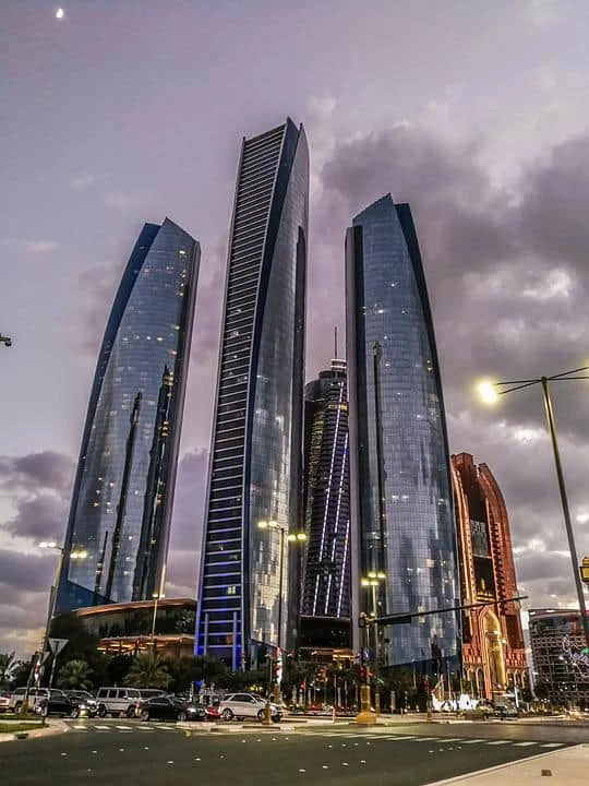 The Renowned and Mesmerizing Etihad Towers, Abu Dhabi