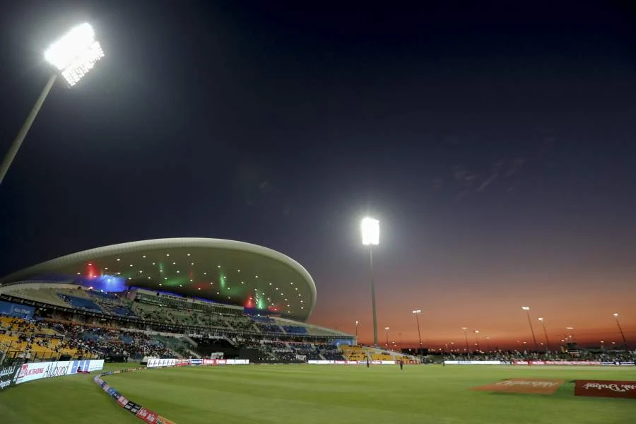 The Famous Sheikh Zayed Cricket Stadium, Abu Dhabi