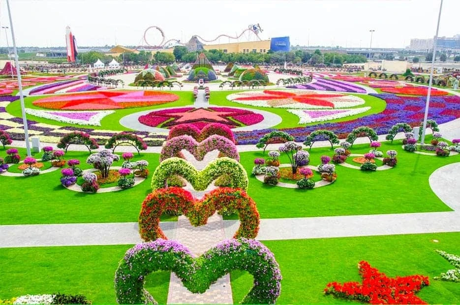 The Beautiful Miracle Garden Of Dubai