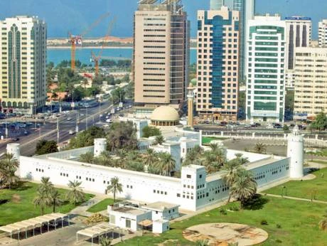 The majestic Qasr Al Hosn Fort, Abu Dhabi