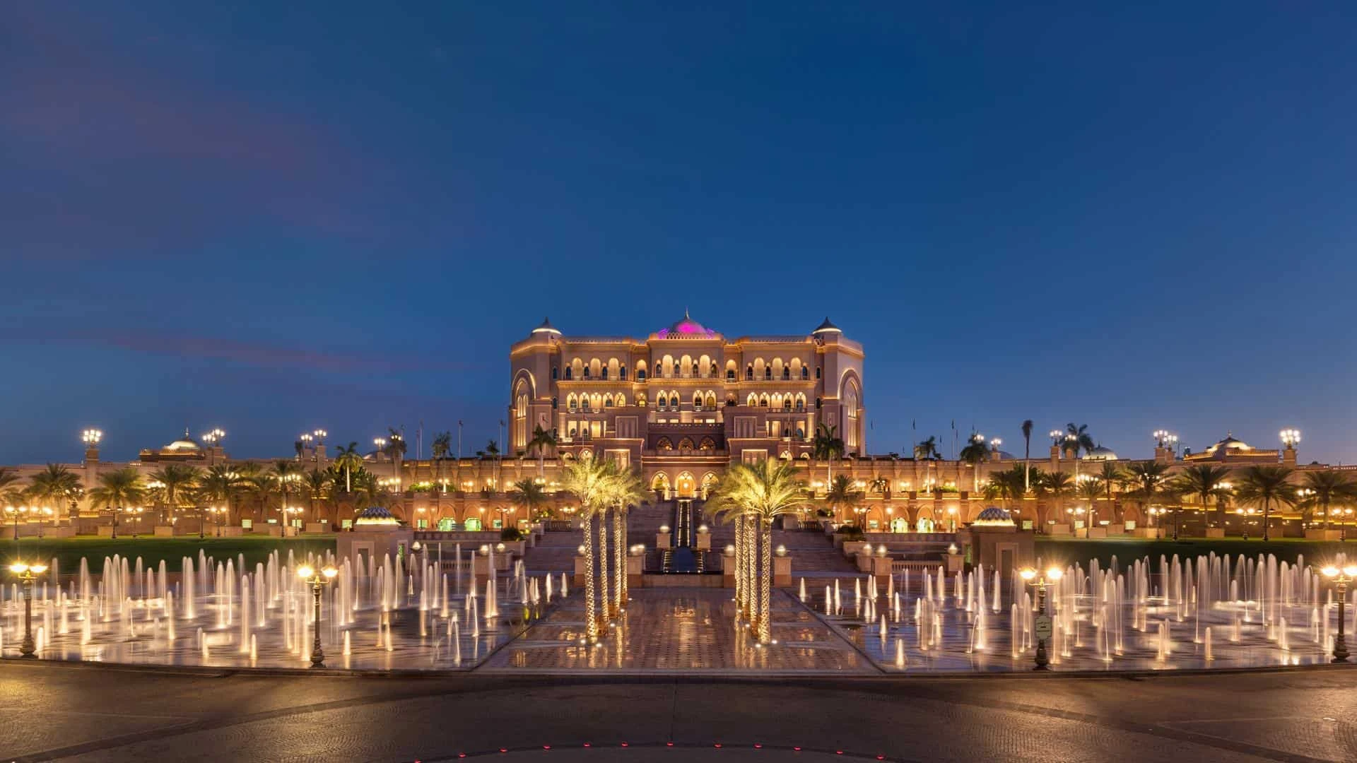 The Celestial Emirates Palace in Abu Dhabi