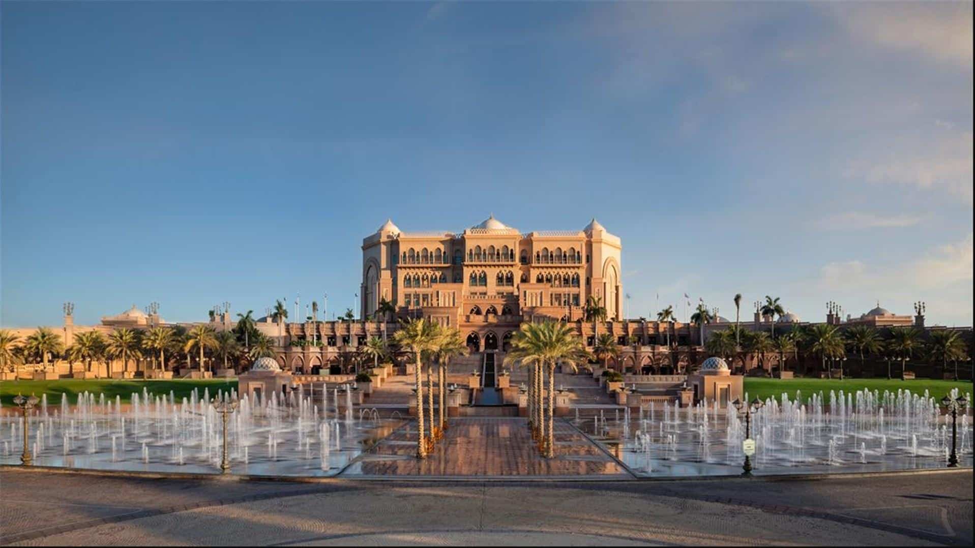 The Emirates Palace Entrance