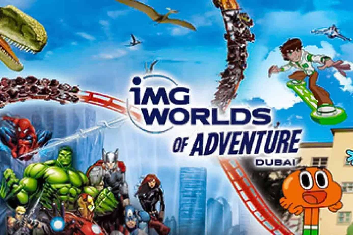 Kid's Enjoyment at the IMG World of Adventure