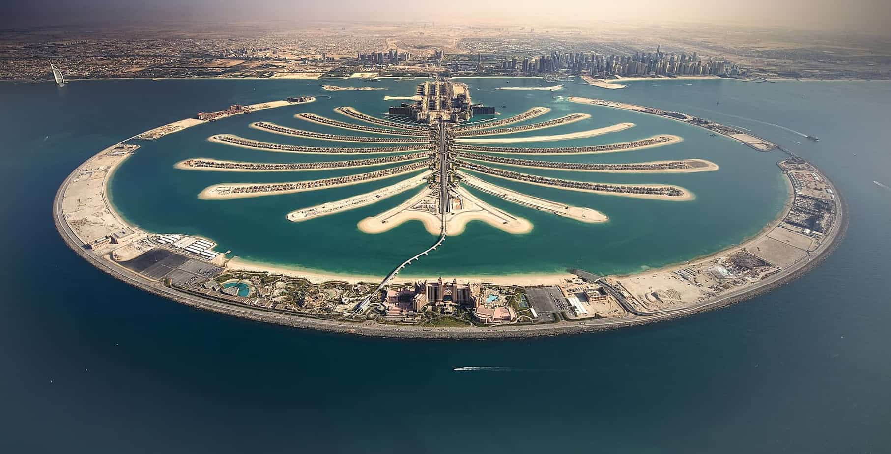 Sky-View of The Grand Palm Jumeirah