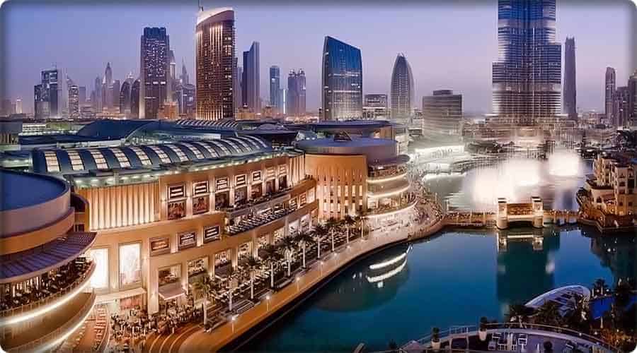 Dubai Mall Seaplane View