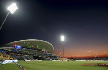 The Famous Sheikh Zayed Cricket Stadium, Abu Dhabi